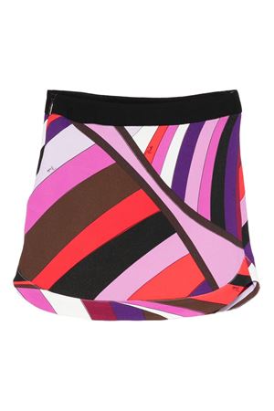 gonna in viscosa multicolor EMILIO PUCCI KIDS | PX7A61K0227513RO